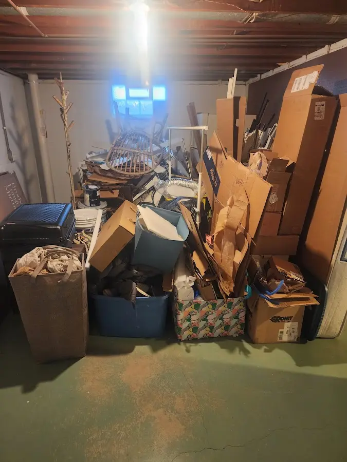 Roll-off dumpster container at job site for Construction Dumpster Rental in Draper